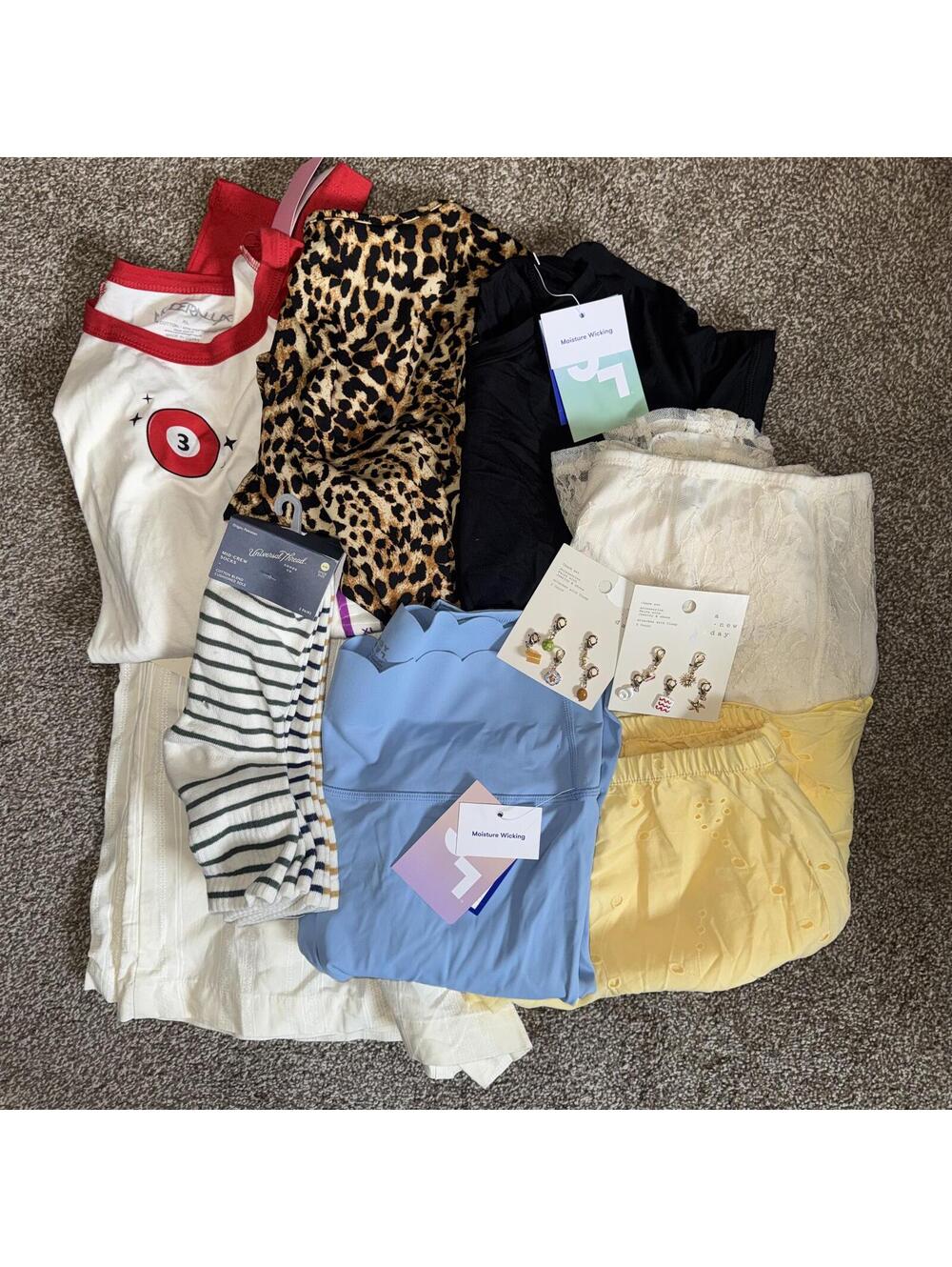 WOMENS SIZE XL CLOTHING BUNDLE 10 ITEM LOT NWT
